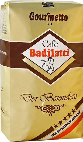 Кофе Cafe Badilatti Gourmetto Bio в зернах 250 г - 1/1