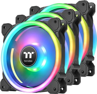 Комплект вентиляторов для корпуса с контроллером Thermaltake SWAFAN 14 RGB Radiator Fan TT Premium Edition CL-F138-PL14SW-A - 1/1