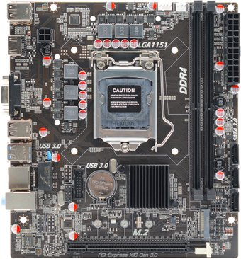 Материнская плата AFOX IH310C-MA6-V4 - 1/1