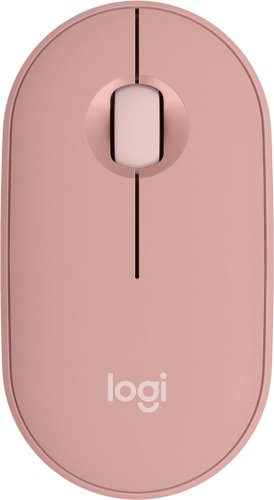 Мышь Logitech Pebble Mouse 2 M350s (розовый) - 1/1