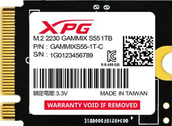 SSD ADATA XPG Gammix S55 1TB SGAMMIXS55-1T-C - 1/1