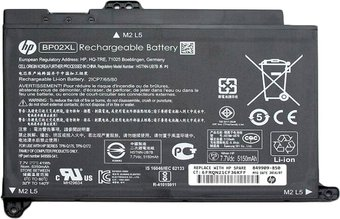 Аккумуляторы для ноутбуков HP BP02XL - 1/1