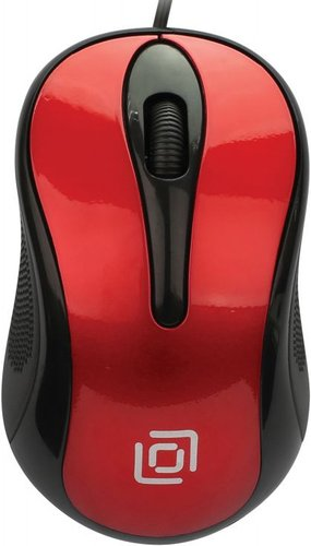 Мышь Oklick 385M (черный/красный) - 1/1