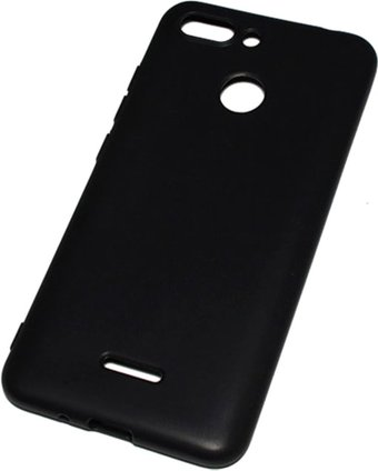 Чехол для телефона KST для Xiaomi Redmi 6 (матовый черный) - 1/1