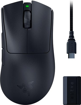Игровая мышь Razer Deathadder V3 Pro HyperPolling Wireless Dongle Bundle - 1/1