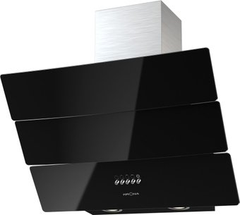 Кухонная вытяжка Krona Inga 600 push button (черный/нержавеющая сталь) - 1/1