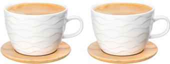 Набор чашек Elan Gallery Айсберг волны 540347 - 1/1