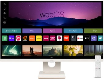 Smart монитор LG MyView Smart Monitor 27SR50F-W - 1/1