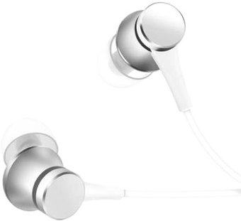 Наушники Xiaomi Mi In-Ear Headphones Basic HSEJ03JY (серебристый) - 1/1