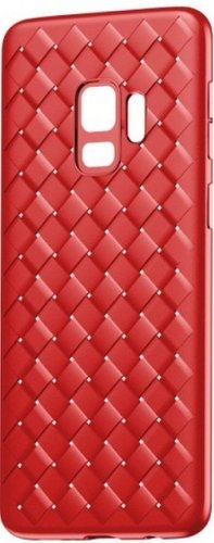 Чехол для телефона Baseus Weaving для Samsung S9 Plus (красный) - 1/1