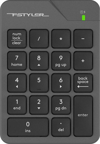 Цифровой блок A4Tech Fstyler FGK21C (серый) - 1/1