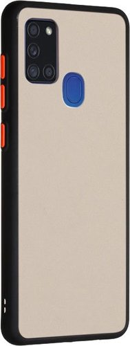 Чехол для телефона Case Acrylic для Samsung Galaxy A21s (черный) - 1/1