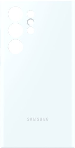 Чехол для телефона Samsung Silicone Case S24 Ultra (белый) - 1/1