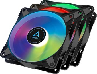Комплект вентиляторов для корпуса Arctic P12 PWM PST A-RGB 0dB ACFAN00232A - 1/1