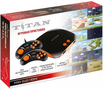 Игровая приставка Titan Pro Duo HDMI 565 игр - 1/1