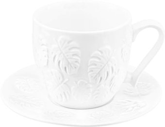 Чашка с блюдцем Elan Gallery Тропики 540693 - 1/1