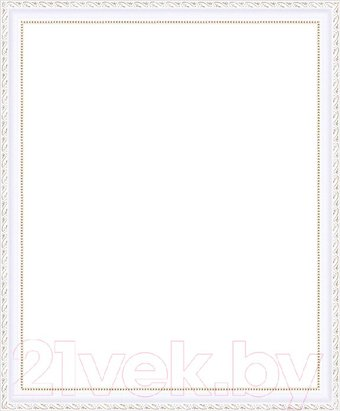 Фоторамка Декарт 40x50 8Л3084 (белый с золотом) - 1/1