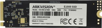 SSD Hikvision E1000 128GB HS-SSD-E1000/128G - 1/1