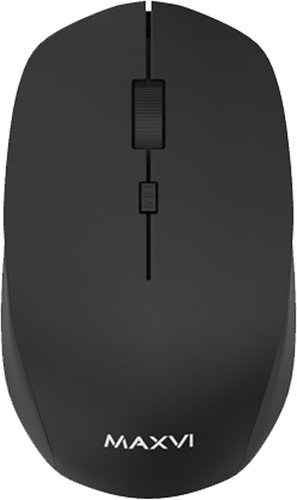 Мышь Maxvi MWS-03 (черный) - 1/1
