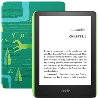 Электронная книга Amazon Kindle Paperwhite Kids 16GB (зеленый) - 1/1