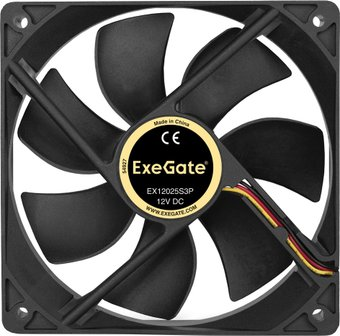 Вентилятор для корпуса ExeGate EX12025S3P EX166176RUS - 1/1