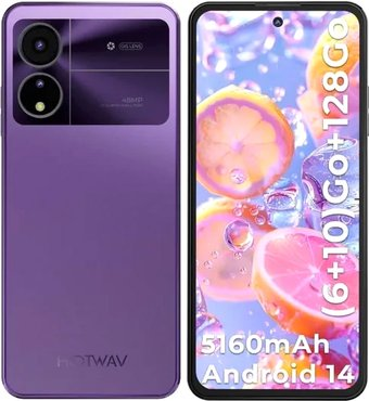 Смартфон Hotwav Note 12 2024 6GB/128GB (мистический фиолетовый) - 1/1