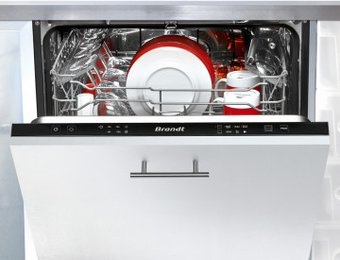 Встраиваемая посудомоечная машина Brandt BDJ424LB - 1/1