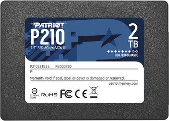 SSD Patriot P210 2TB P210S2TB25 - 1/1