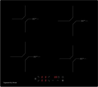 Варочная панель Zigmund & Shtain CI 33.6 B - 1/1
