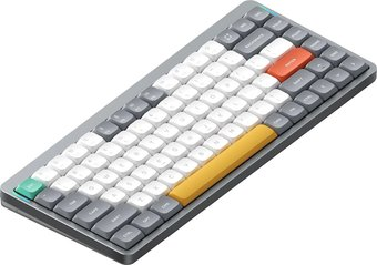 Клавиатура NuPhy Air75 V2 Lunar Gray (Gateron Low Profile Red 2.0) - 1/1