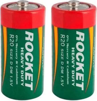 Батарейка Rocket R20 2SH 2 шт - 1/1