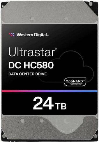 Жесткий диск WD Ultrastar DC HC580 24TB WUH722424ALE6L4 - 1/1