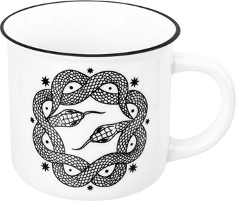 Чашка Elan Gallery Созвездие змеи 880219 (белый) - 1/1