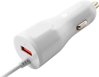 Автомобильное зарядное Canyon C-033 (белый) - 1/1