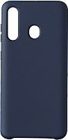 Чехол для телефона Volare Rosso Suede для Samsung Galaxy A60 (темно-синий) - 1/1