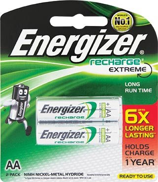Аккумулятор Energizer Recharge Extreme AA 2300mAh 2 шт. - 1/1
