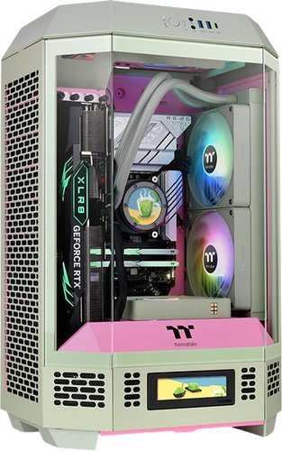Корпус Thermaltake The Tower 300 Matcha Plum CA-1Y4-00SJWN-00 - 1/1