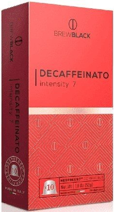 Кофе в капсулах BrewBlack Decaffeinato 10 шт - 1/1