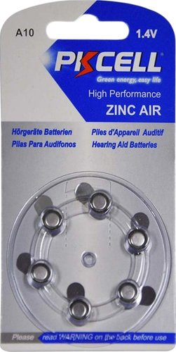 Батарейка PKCELL High Performance A10 6 шт - 1/1