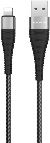 Кабель Borofone BX32 Ligthtning 1 м (черный) - 1/1
