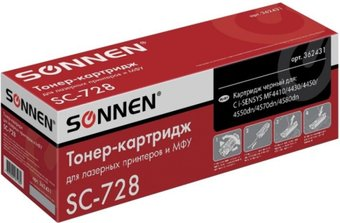 Картридж Sonnen SC-728 (аналог Canon 728) - 1/1