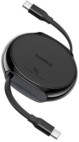 Кабель Baseus Free2Draw USB Type-C - USB Type-C (1 м, черный) - 1/1