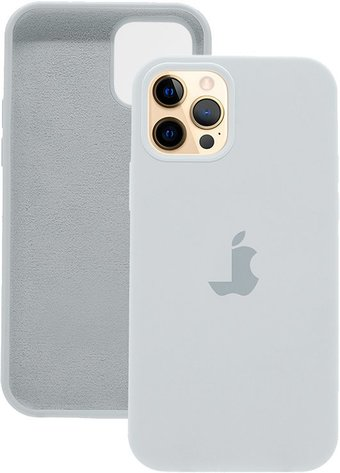 Чехол для телефона EXPERTS Silicone Case для Apple iPhone 12/12 Pro (белый) - 1/1