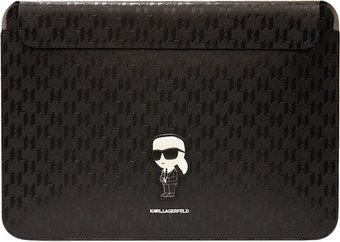 Чехол CG Mobile Karl Lagerfeld Saffiano Sleeve Monogram NFT Karl Ikonik KLCS14SAKHPCK 13/14" (черный) - 1/1