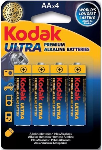 Батарейка Kodak Ultra Premium alkaline LR03 AA 1 шт - 1/1