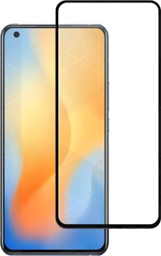 Защитное стекло KST Full glue для Vivo X50 (черное) - 1/1