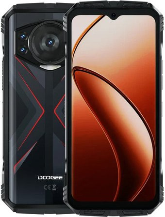 Смартфон Doogee S118 8GB/512GB (черный/красный) - 1/1