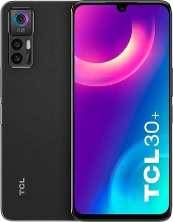 Смартфон TCL 30+ T676K 4GB/128GB (черный) - 1/1