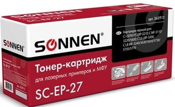 Картридж Sonnen SC-EP-27 (аналог Canon EP-27) - 1/1
