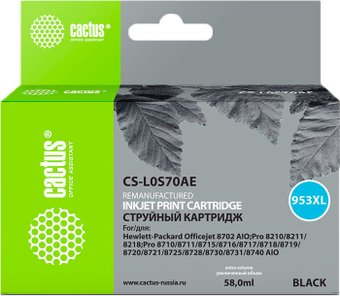 Картридж CACTUS CS-L0S70AE (аналог HP L0S70AE) - 1/1